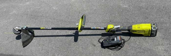 $40.00................Ryobi Trimmer 18v Lithium works great (B531)