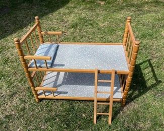 $25.00...................Doll Bunk Bed w/ladder (B556)