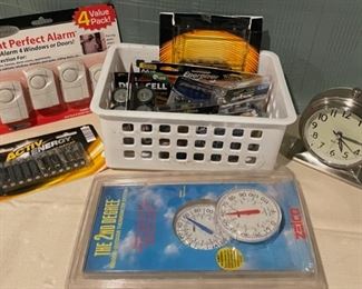 $10.00.................Batteries, Clock and more (B627)