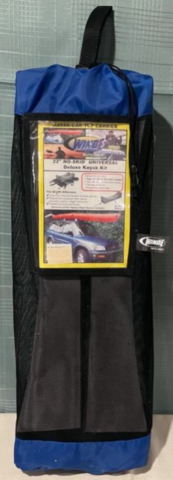 $40.00.....................Winde 22" No Skid Universal Deluxe Kayak Kit Car Top Carrier (B646)