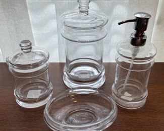 $25.00...............Restoration Hardware Soap Dispenser and more (B694)