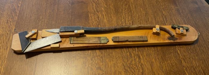 $25.00...........Unique Vintage Tool Display (B770)