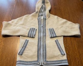 $50.00......................Small Lambswool Patagonia Wool Sweater (B737)