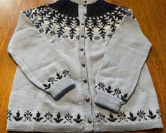 $50.00...................Paul Mage Wool Sweater Hand Knit made in Denmark no size listed (B736)
