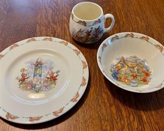 $40.00................Set of 3 Bunnykins Royal Doulton (B803)