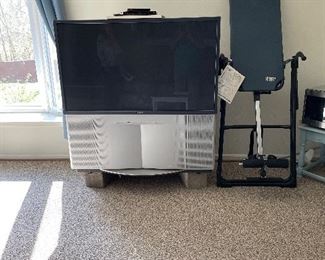 Projection tv and inversion table