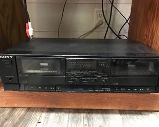Sony Dual Cassette Player