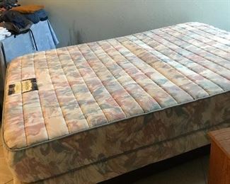 2000 Leggett & Platt fully adjustable bed frame w/2017 full size Fox Mattress. Remote needs to be replaced ($120) or  can be used as regular bed. 