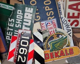 So many signs....