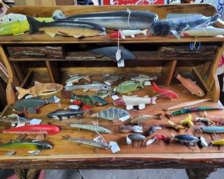 Older fish decoys 