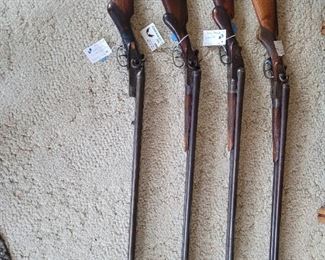 Double barrel shotguns