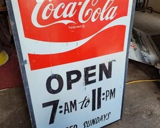 Coke sign