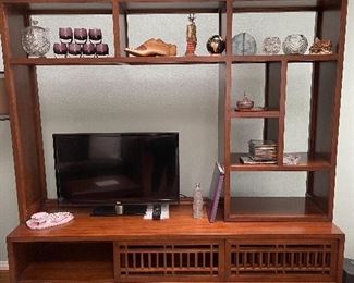 Crate and Barrel entertainment center
