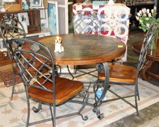 Beautiful Slate Table w/ Chairs