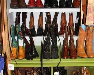 Large Boot Selection