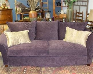Purple Couch and Chair