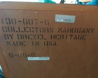 Extra Photo of Drexel Heritage chest of drawers. see previous photo for price.