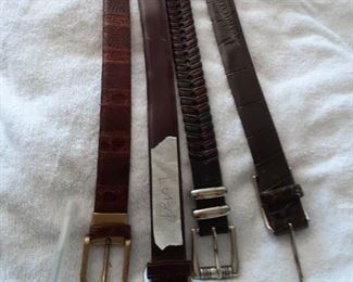 LOT 29 added photos of 4 belts