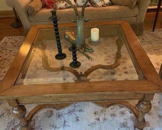 Large cocktail table 42 x 42