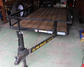 ALL PRO OPEN TRAILER 5'X10'