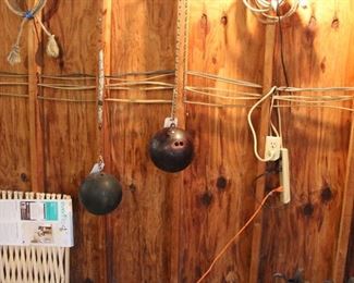 TWO SHRINERS BALL ANE CHAINS