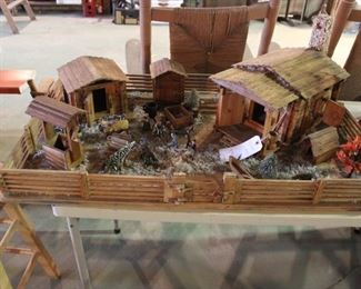 BEAUTIFUL HANDMADE FARM SCENE