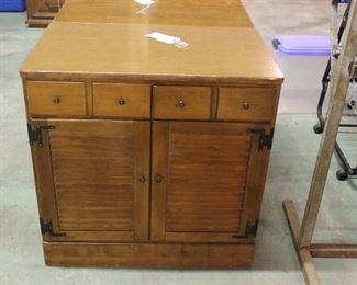 ONE OF TWO ETHAN ALLEN CABINETS