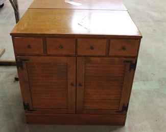 TWO OF TWO ETHAN ALLEN CABINETS