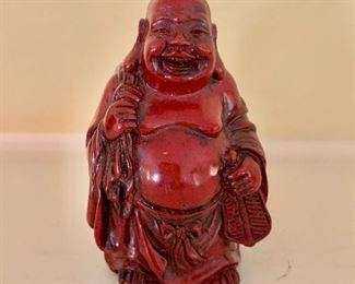 $75 - Miniature Buddha; 2 1/4"H x 1 1/2"W x 1 1/4"D