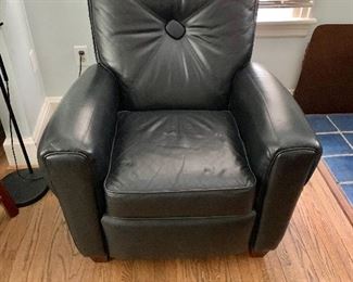 $550 - BarcaLounger, manual recliner; 37 1/2"H x 35"W x 31"D. Height to seat 18 1/2".  
