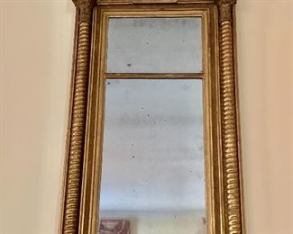 $375 - American Empire pier mirror. 40"H x 25"W x 5 1/2"D