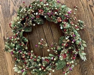 $20 - Holday Wreath; 20" diameter