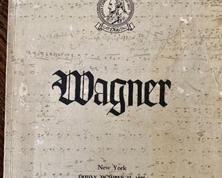 $20 - The Richard Wagner Collection formed by the Honorable Mrs. Mary Burrell; softcover