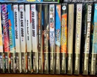 $95 - Lot of 19 Nintendo Game Cube games; Complete in box