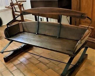 Antique/Primitive carriage seat
