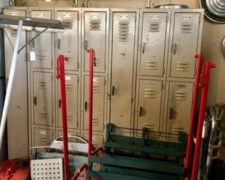 Vintage lockers