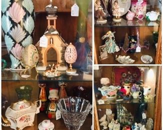 many nice knickknacks 