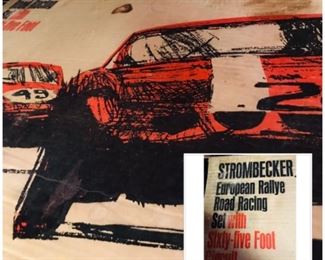 Vintage Rallye Road Racing set 