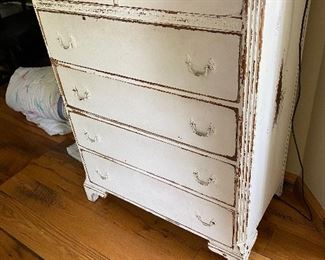 Another view of the shabby chic style dresser