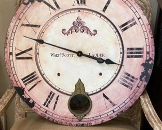 Farmhouse reproduction clock