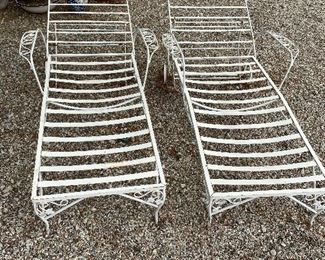 Decorative lounge chairs or buy pillows and BAM! Usable lounge chairs