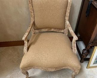 Newly upholstered chairs