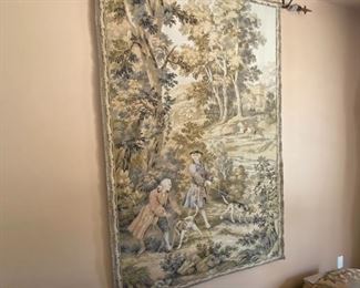 French wall tapestry