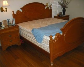 KING set in master bedroom....