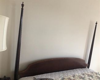 King Size Bed by American Masterpiece Collection of Hickory