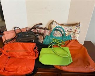 Large lot of handbags! Also includes a stylish lunch bag! https://ctbids.com/#!/individualEstateSales/316/9887