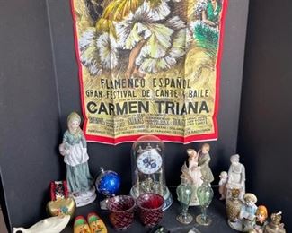 From Egypt, Spain & many more. This lot also includes some extra odds and ends like the Timex clock and red candle holders. https://ctbids.com/#!/individualEstateSales/316/9887
