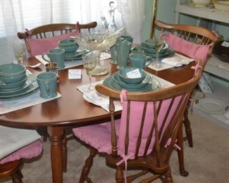 dining table and chairs