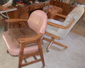 chairs and desk