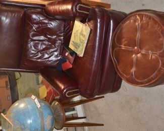 recliner and foot stool